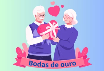 ideias de presente para bodas de ouro